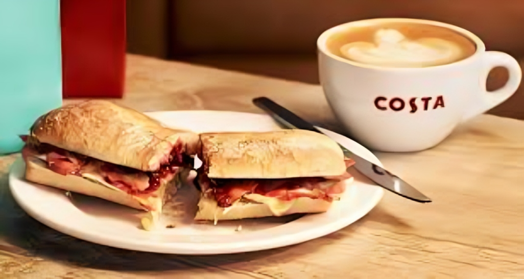 Costa Coffee Menu