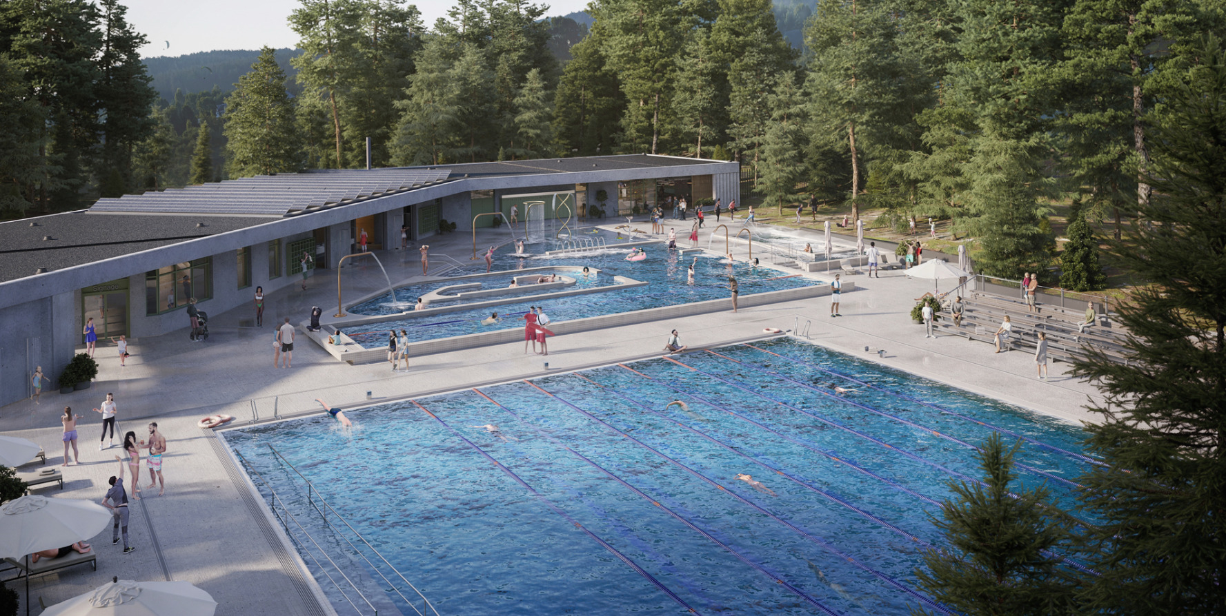 3D architectural rendering as a language that translates design to investors and clients